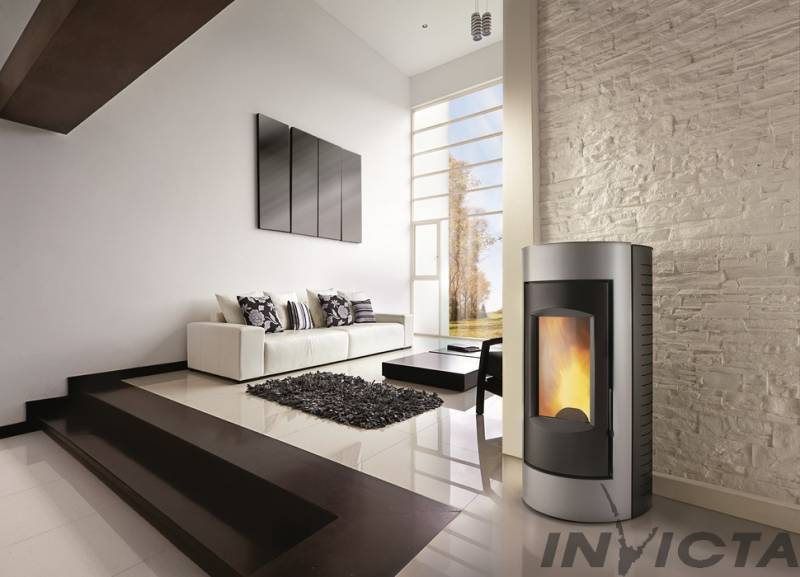 Pose Poêle à granulés INVICTA de la gamme Olea IP9 Ventilation désactivable sur cabestany 66330